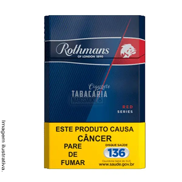 Cigarro Rothmans Red Global C Un Tabacaria Nargsmoke