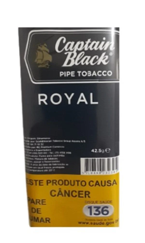 Tabaco Para Cachimbo Captain Royal C Tabacaria Nargsmoke