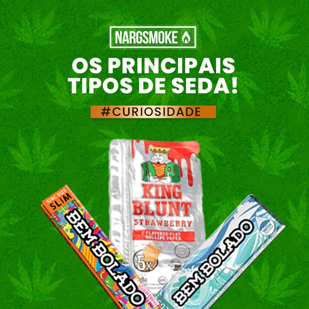 SEDAS Confira os 3 tipos de seda para seu fumo! SEDAS Confira os 3 tipos de seda para seu fumo!
